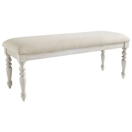Transitional Upholstered Bench